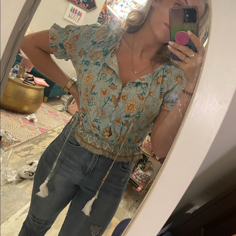 NWT Mint Printed Too